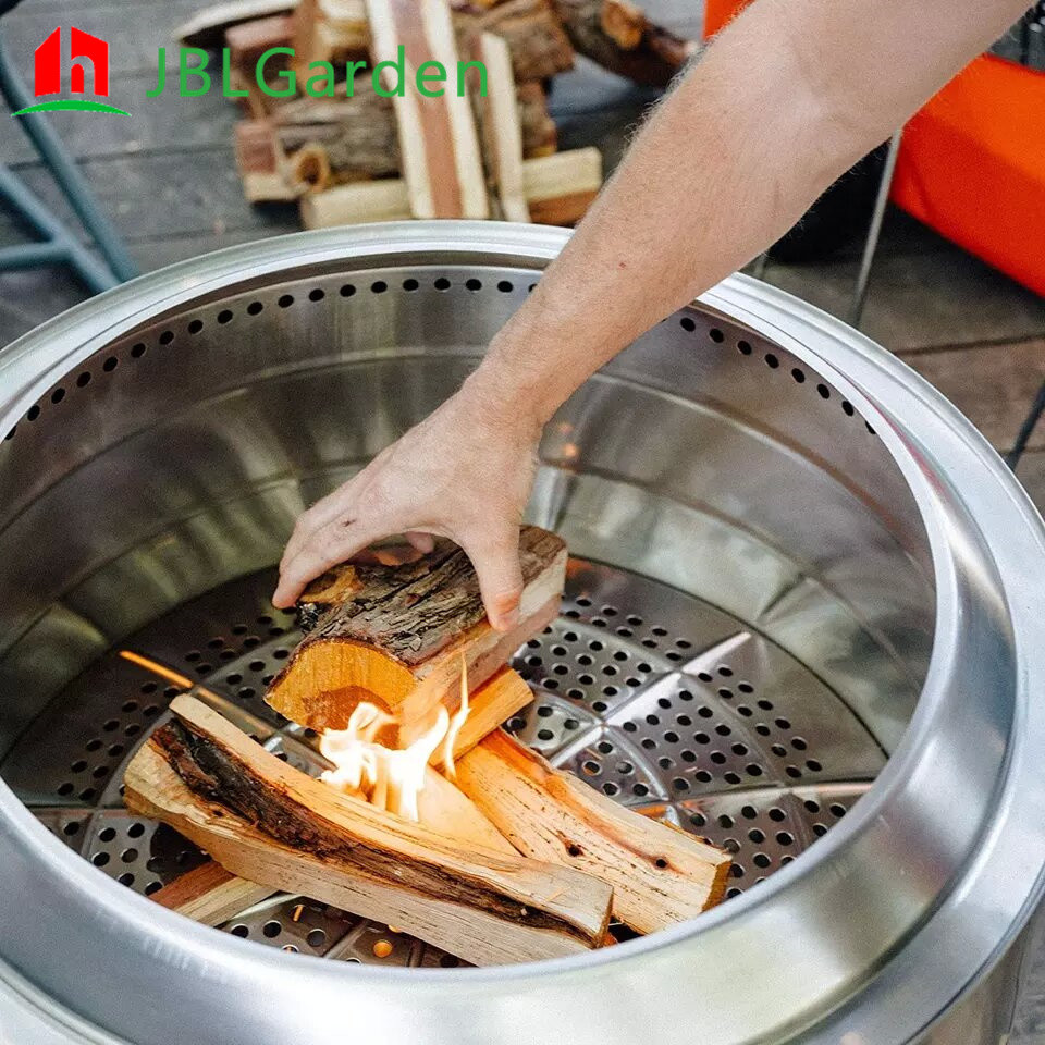 Stainless Steel 304 Smokeless Outdoor Firepit Portable