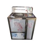 5 Gallon Semi Auto Bottle Rinser Washer Manual Feed Single Station With Full