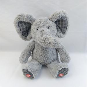 Wholesale Baby Stuffed Soft Electronic Animal Toys Children Christmas Musical Elephant Toy from china suppliers