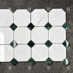 Classic Carrara Natural Marble Stone Mosaic Porcelain Tiles For Floor And Wall