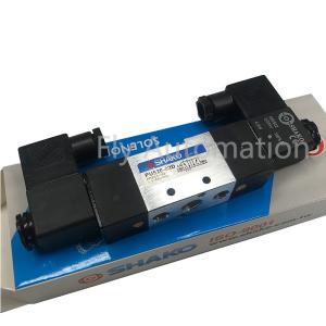 Wholesale SHAKO PU Series Pilot Solenoid valve 5/2,5/3way Pneumatic control valve PU520-02S(D) PU530-02D from china suppliers