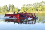 Automatic Cutter Lake Plants Boats Water Hyacinth Grass Aquatic Weed Harvester