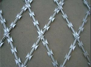 Wholesale 50mmx50mm Razor Wire Mesh Fencing 150mmx150mm Razor Mesh Panel from china suppliers