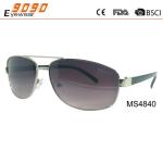 Sunglasses with metal frame, new fashionable designer style, UV 400 Protection