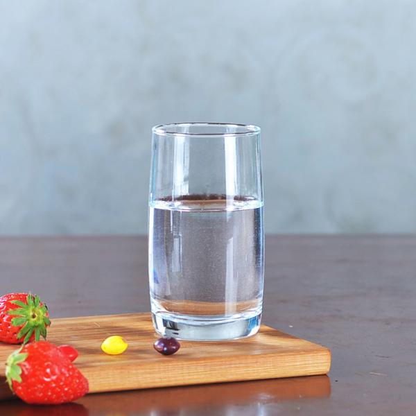 Light Weight Slim Airline Glass Transparent Clear Transparent Clear 190ml/6.5oz