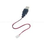 USB Type A Male to JST XH 2.54 Pitch 2 Pin Female Socket Cable