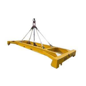 Wholesale Condition 42 Tons Payload 40ft Shipping Container Spreader Semi-Auto Lifting Beams with Sling Demension 12118 x 2438 mm from china suppliers
