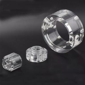 Wholesale High Precision PMMA Acrylic PC Rapid Prototypes Round Ring Parts By CNC Machining from china suppliers