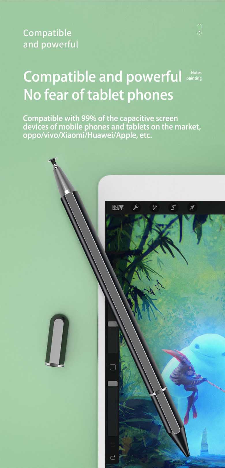 Touch Screen Android magnetic Stylus Ballpoint Pen for ipad drawing